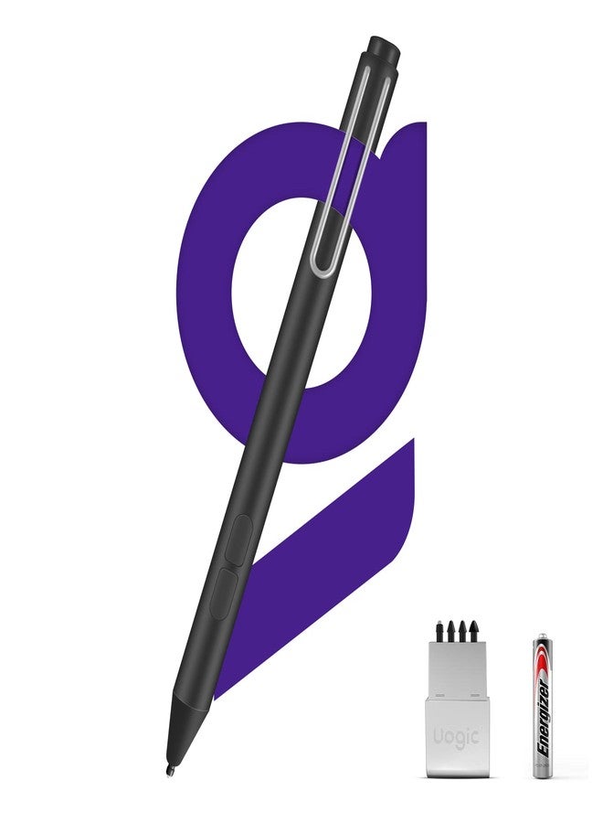 Uogic Pen for Microsoft Surface, 4096 Pressure Sensitivity Palm Rejection Stylus, for Surface Pro (6th/7th/7+/8th/9th/10th/X Gen), Surface Go (1st/2nd/3rd Gen), Surface Book (1st/2nd/3rd Gen) - Image 1