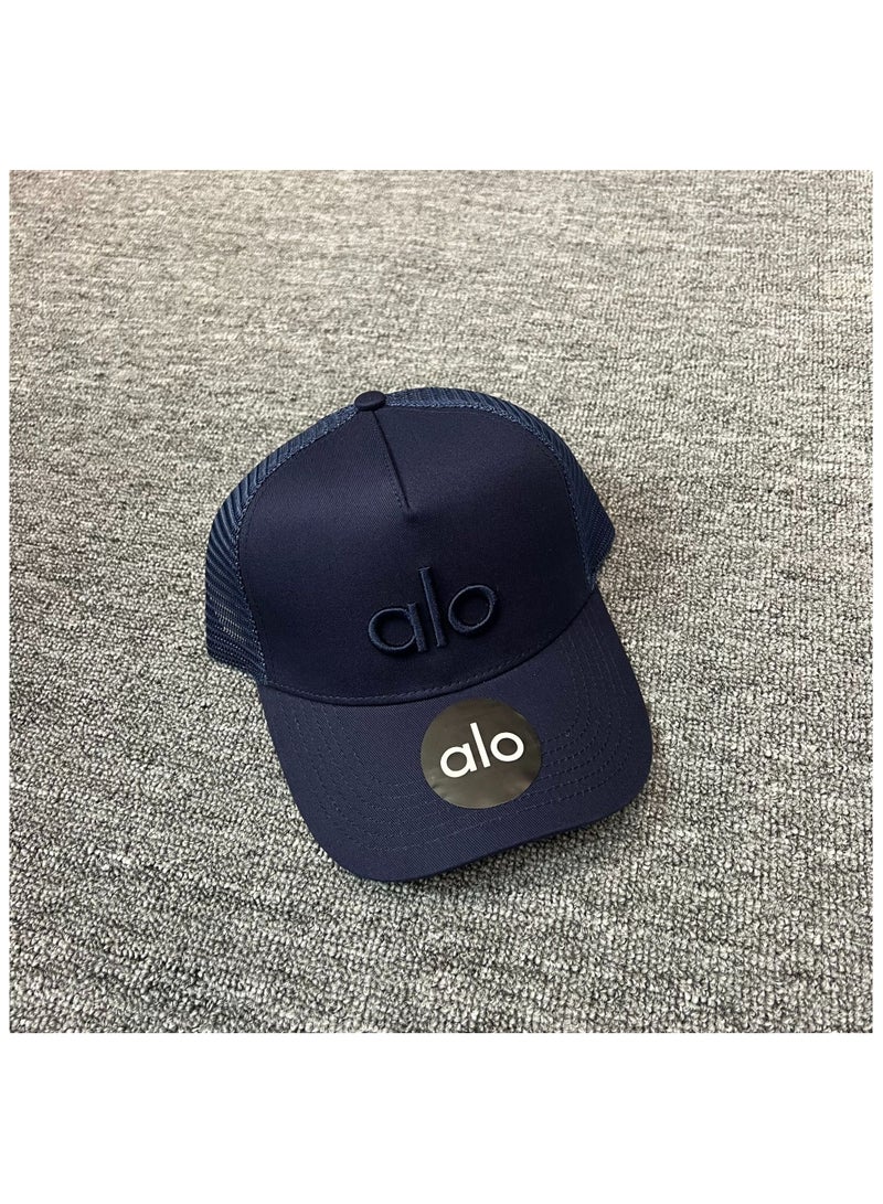 alo ALO netting hat hard-top baseball cap beanie breathable sports sun-protective hat
