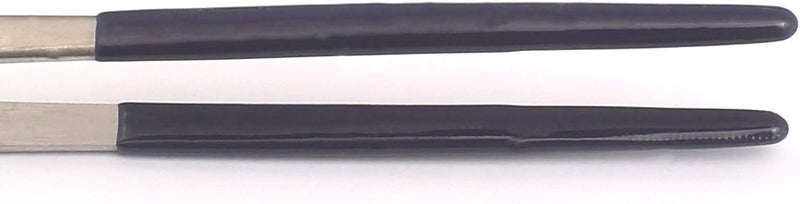 DDP NEW TWEEZERS RUBBER PVC COATED TIPS 12" STAINLESS STEEL FORCEPS STEAM ULTRASONIC CLEANING - Image 4