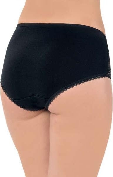 2503 Women's Cotton Lace Lycra Bato Slip Panties