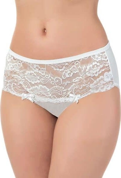 2503 Women's Cotton Lace Lycra Bato Slip Panties
