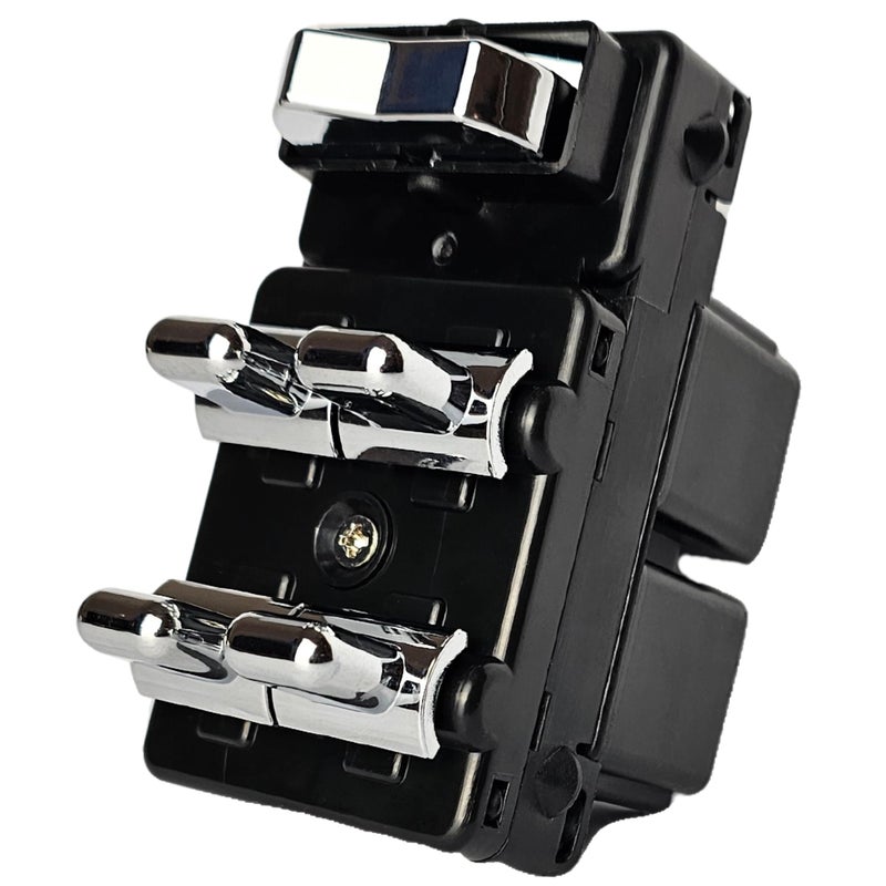 SWITCHDOCTOR Window Master Switch for 1998-2002 Lincoln Town Car (1998 1999 2000 2001 2002 98 99 00 01 02 Signature, Executive, Cartier, Drivers Side, Button, Panel, Door, Lock) (F8VZ-14529-AA) - Image 2