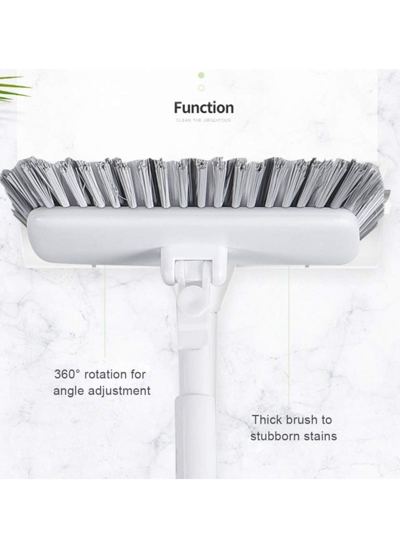 Heavy-Duty Long-Handle Scrub Brush – Deep Clean Hard Bristles for Bathroom Corners, Kitchen Tile Crevices & Floor Scrubbing – Perfect for Home, Office & Commercial Use