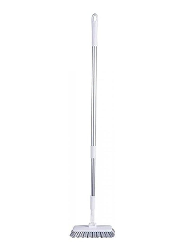 اليسا فرشاة تنظيف متينة بمقبض طويل - تنظيف عميق بشعيرات صلبة لزوايا الحمام وشقوق بلاط المطبخ وتنظيف الأرضيات - مثالية للاستخدام المنزلي والمكتبي والتجاري - Image 2