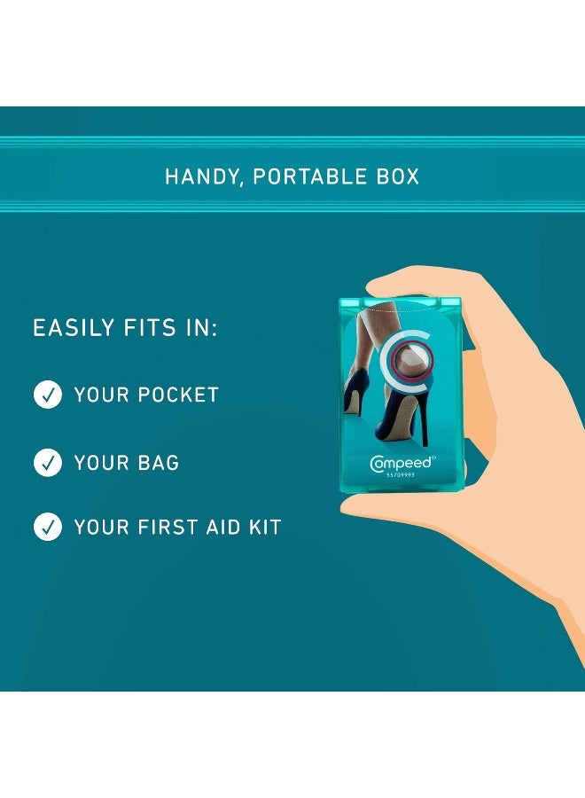 Compeed High Heel Blasenpflaster, 5 Hydrokolloid-Pflaster, Fußbehandlung, Heilen Schnell, Ultimative Diskretion, Maße: 4,2 Cm X 6,8 Cm - Image 5