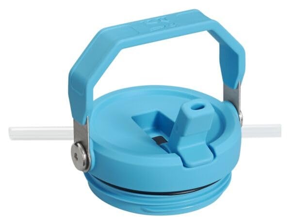 Stanley IceFlow Flip Straw Tumbler with Handle 20 oz | Twist On Lid and Flip Up Straw | Leak Resistant Water Bottle | Insulated Stainless Steel |BPA-Free | Azure - Image 2