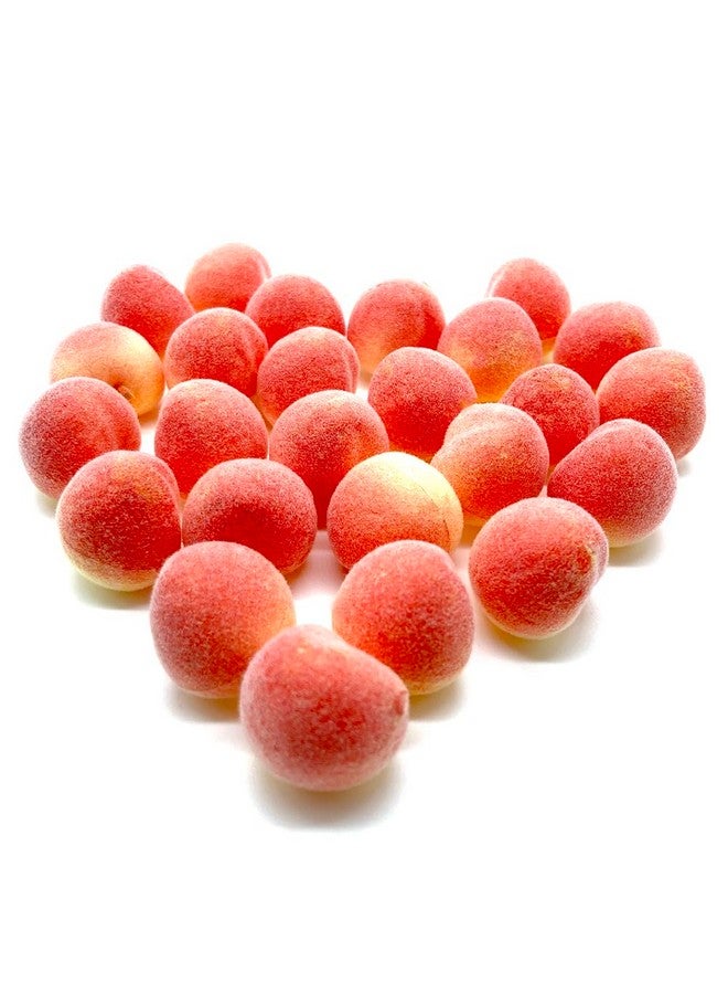Aliotech 30Pcs Artificial Peach Fake Peach Mini Fruit Small Peach Simulation Lifelike for Home Cabinet Table Party Kitchen Decoration Photography Prop - Image 2