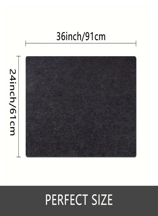 Meitola Humidifiers Mat,For floor surface/Absorbent mat Lightweight Washable Floor Mat，Under the Humidifiers Mat，Multifunctional home appliance mat，back Non-slip 24" x 36" - Image 2
