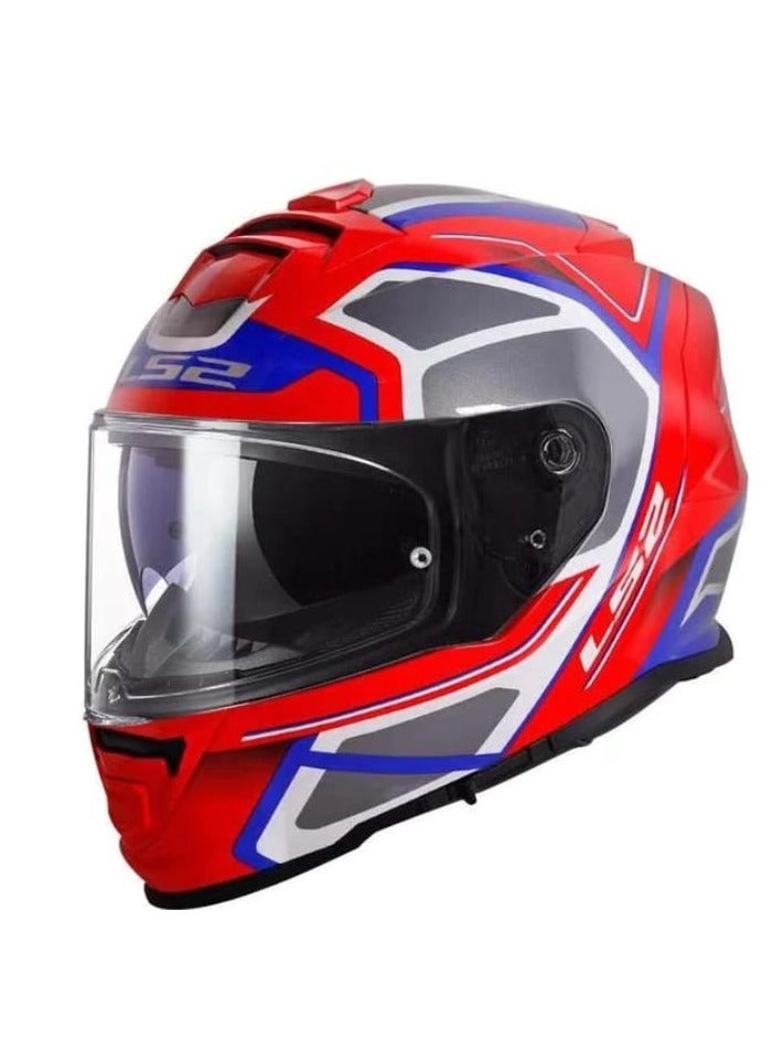 إل أس تو خوذة إل أس تو كامل للدراجات النارية مقاس اكس لارج - Image 1