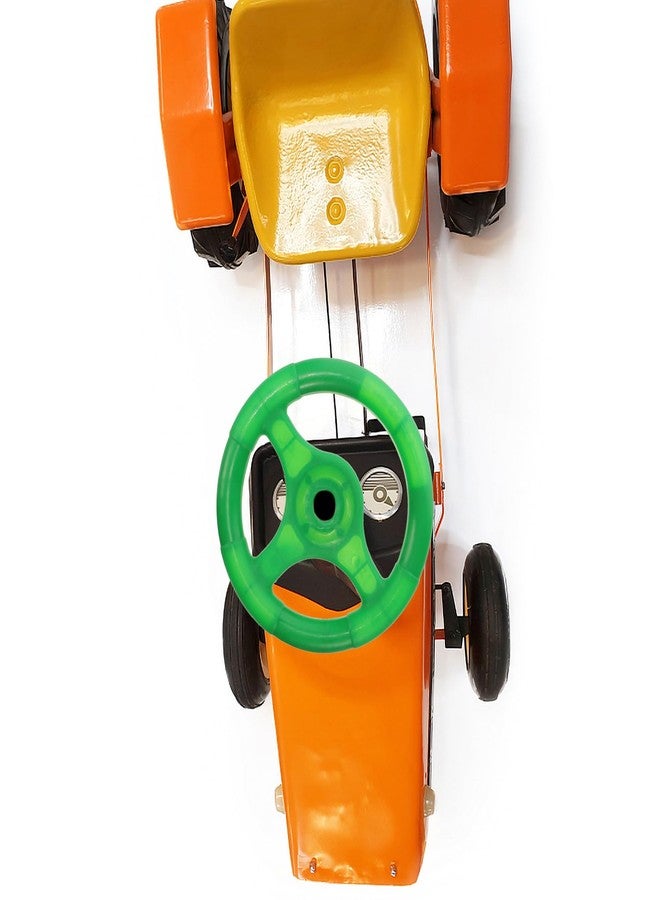 Yardenfun Kids Steering Wheel Toy for Outdoor Playsets and Swings Portable Plastic Steering Wheel Accessory for Pretend Play and Backyard Recreation Child Size 6.3 Inch - Image 3