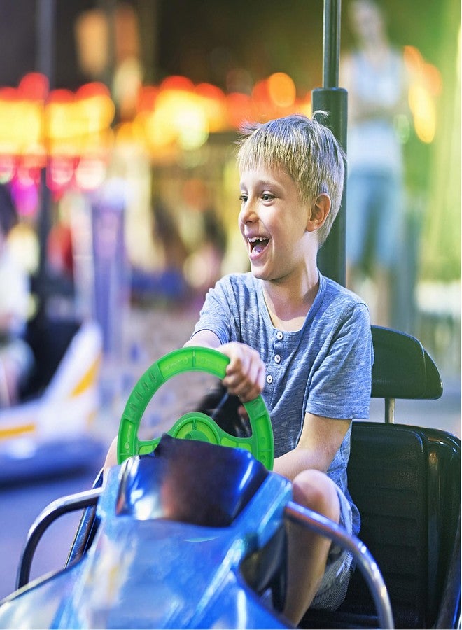 Yardenfun Kids Steering Wheel Toy for Outdoor Playsets and Swings Portable Plastic Steering Wheel Accessory for Pretend Play and Backyard Recreation Child Size 6.3 Inch - Image 4