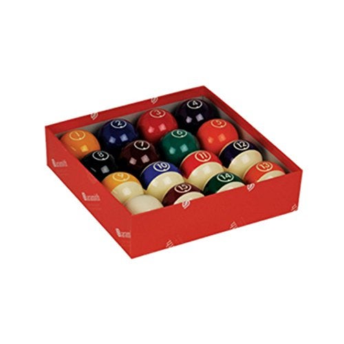 Aramith Continental 2 1/4" Billiard Regulation Pool Ball Set/16 Balls - Image 1