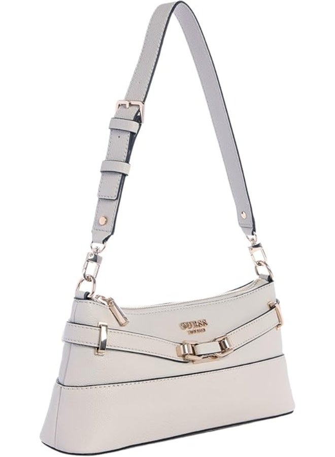 Guess Women's Shoulder Bag - Cream - Image 2