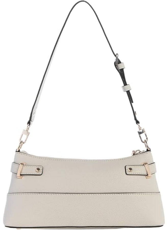 Guess Women's Shoulder Bag - Cream - Image 3