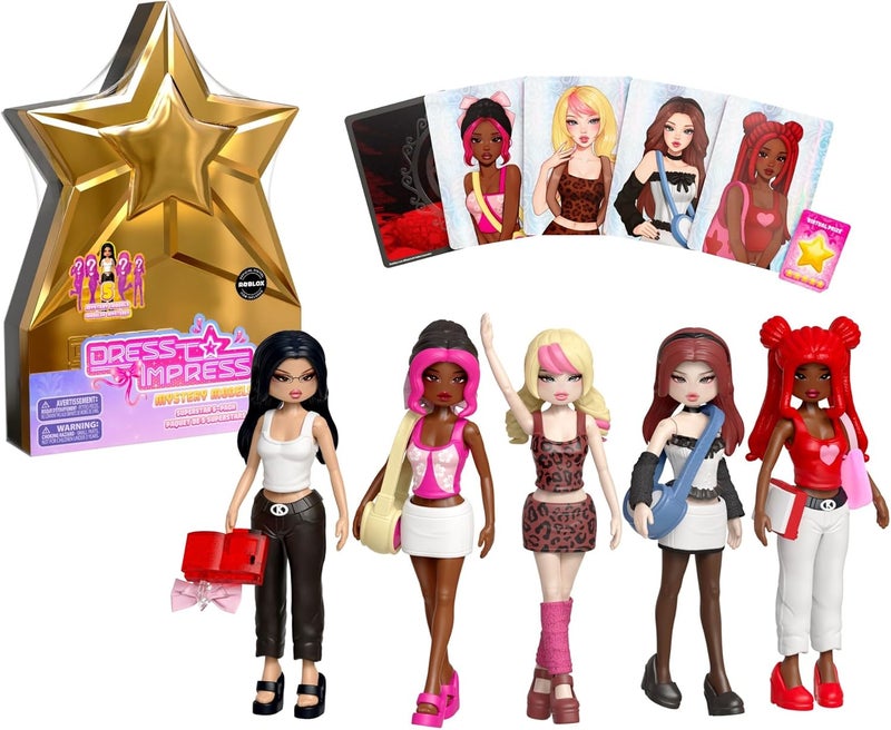 PhatMojo DRESS TO IMPRESS - Mystery Small Doll - 5 Pk. Superstar 1 - Image 1