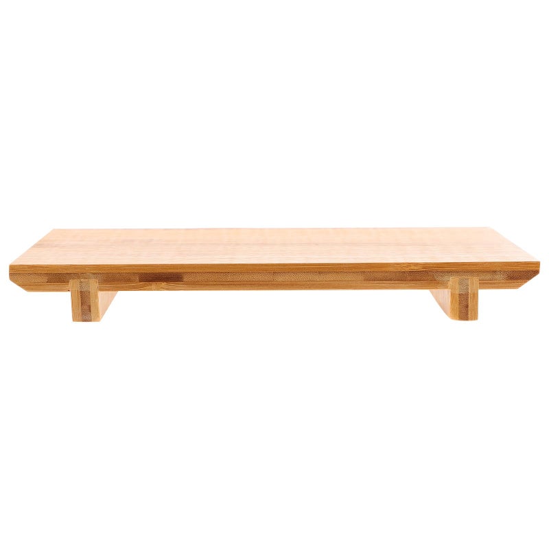 Large Carbonized Sushi Serving Plate Japanese Style Sashimi Board for Dessert and Fruit Display - Image 2
