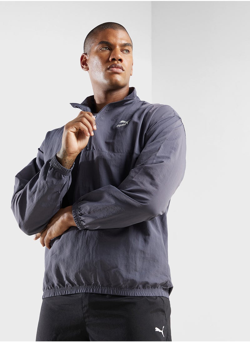 PUMA Classics Woven  Relaxed Hoodie  - Image 1