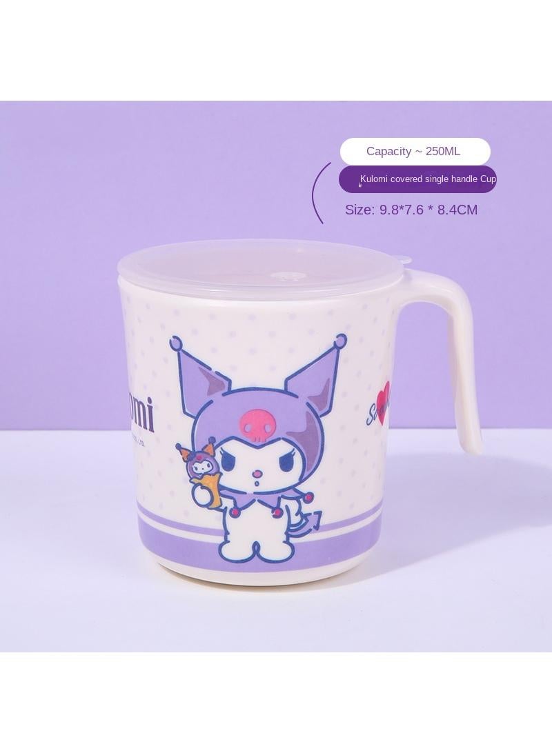 General Kuromi Printed Cup With Lid 250ml  - Image 1