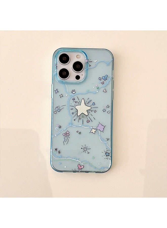 NIBEMINENT Cartoon Strange Sparks Protective TPU Case Cover For iPhone 17 - Image 1