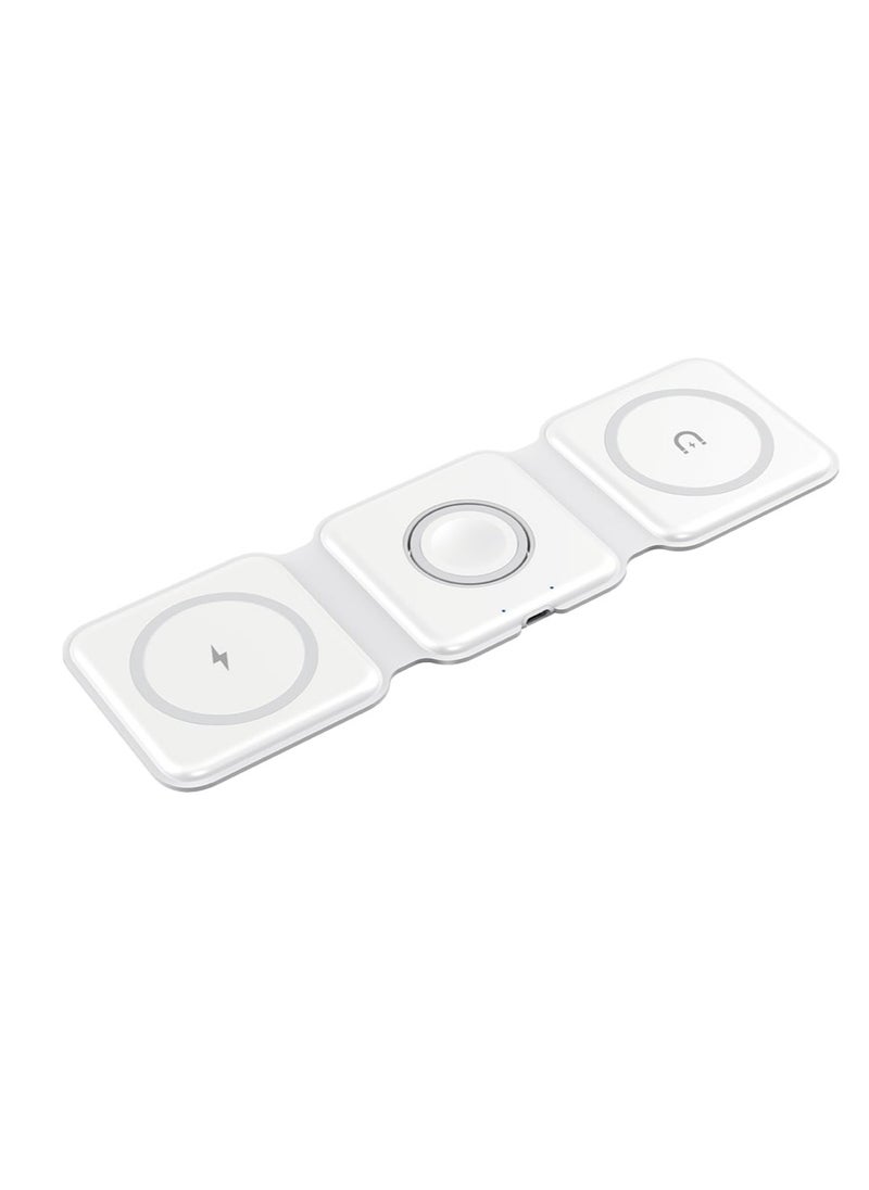 FORCE - Force Power 15W 3 in 1 Foldable Wireless Charger Lifetime Warranty - Image 1