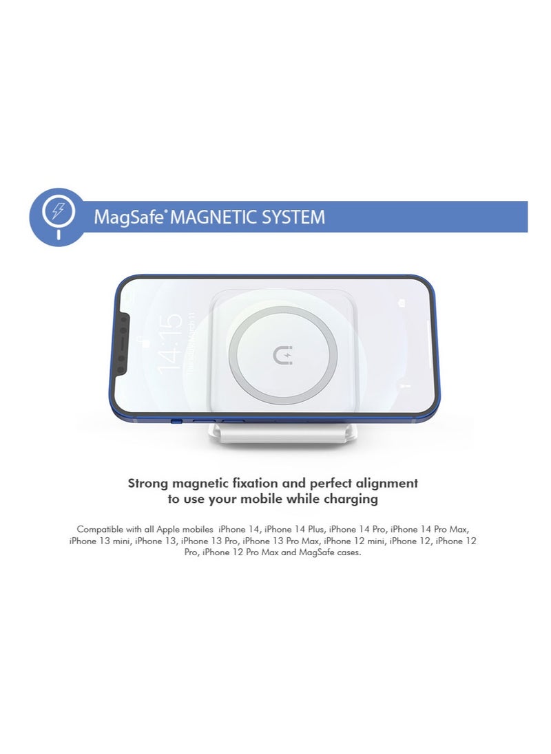 FORCE - Force Power 15W 3 in 1 Foldable Wireless Charger Lifetime Warranty - Image 1