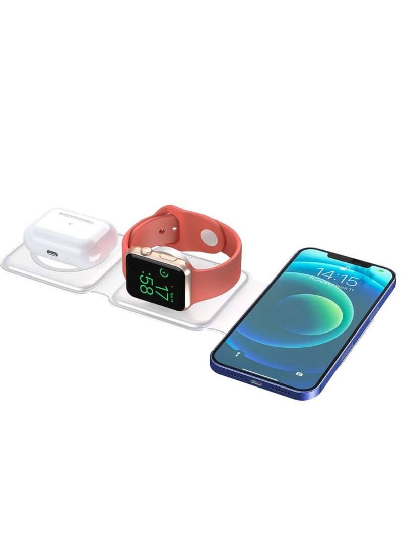 FORCE - Force Power 15W 3 in 1 Foldable Wireless Charger Lifetime Warranty - Image 1