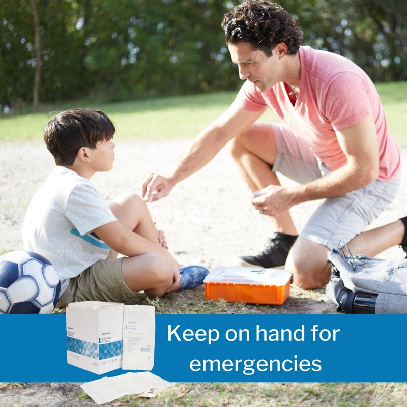 McKesson Abdominal Pads, Sterile, Nonwoven Cellulose, 5 in x 9 in, 20 Count, 1 Pack - Image 4