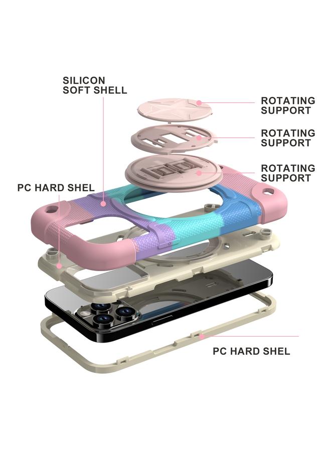 زبون جراب لهاتف iPhone 12 Shield PC Hybrid Silicone Phone Case - Image 3
