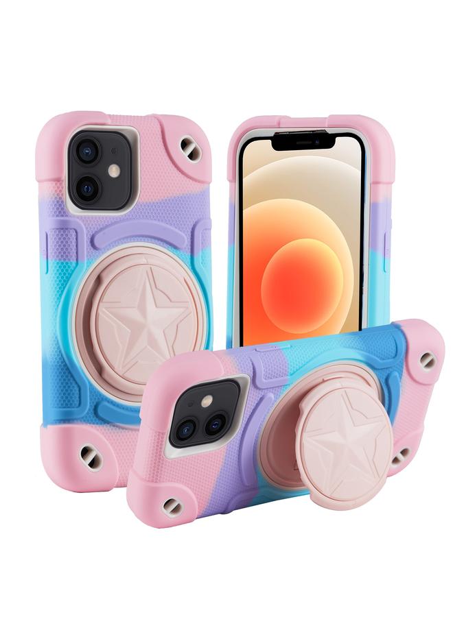 زبون جراب لهاتف iPhone 12 Shield PC Hybrid Silicone Phone Case - Image 1