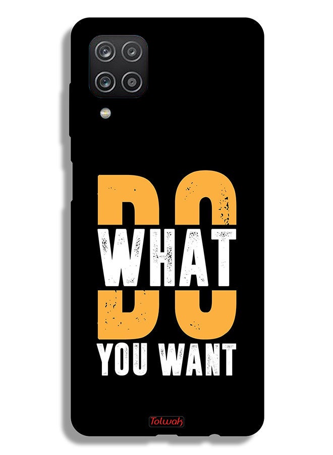 Tolwak Samsung Galaxy M12 Protective Case Cover Do What You Want - Image 1
