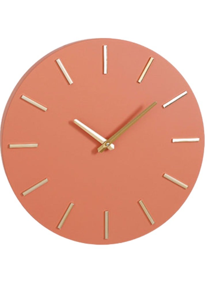 Suncoast Brixen Wall Clock Aluminium-Terra Brown 