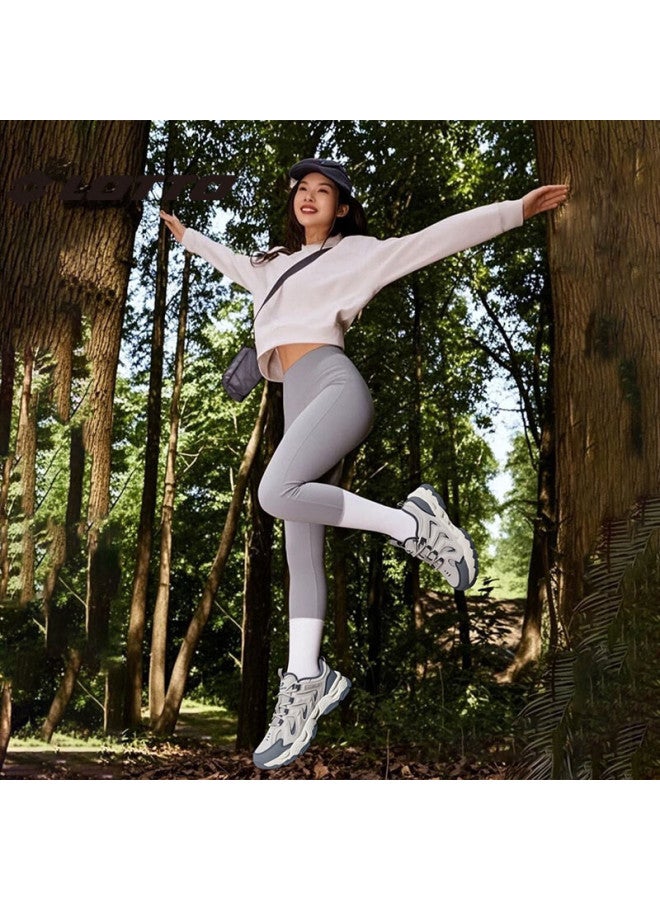 Lotto Women's Running Shoes Outdoor Hiking Shoes Spring Couple Sports Non-slip Trail Walking Shoes 5987 Sand Ochre Size 35 - Image 3