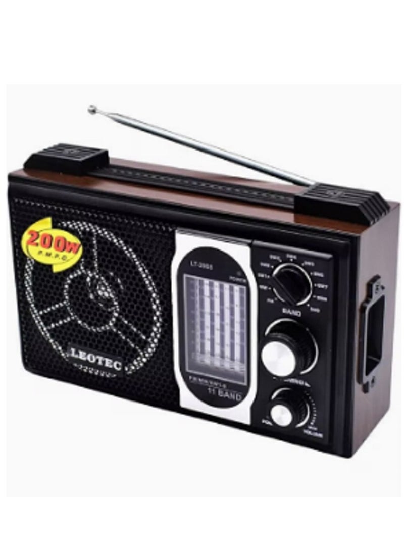 Leotec راديو - FM-AM-Mw1-Mw2 LT.2008 وودي براون