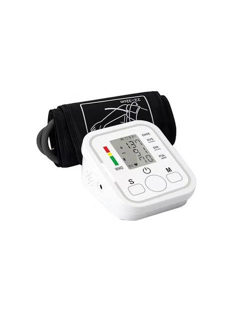 Blood Pressure Monitor With LCD Digital Display