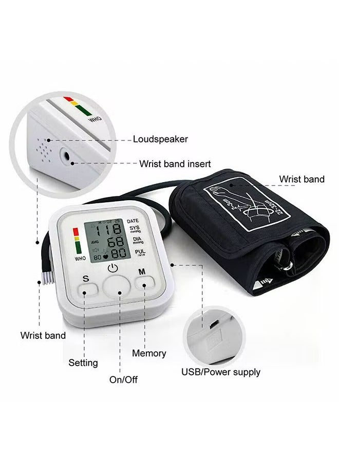 Generic - Blood Pressure Monitor With LCD Digital Display - Image 1