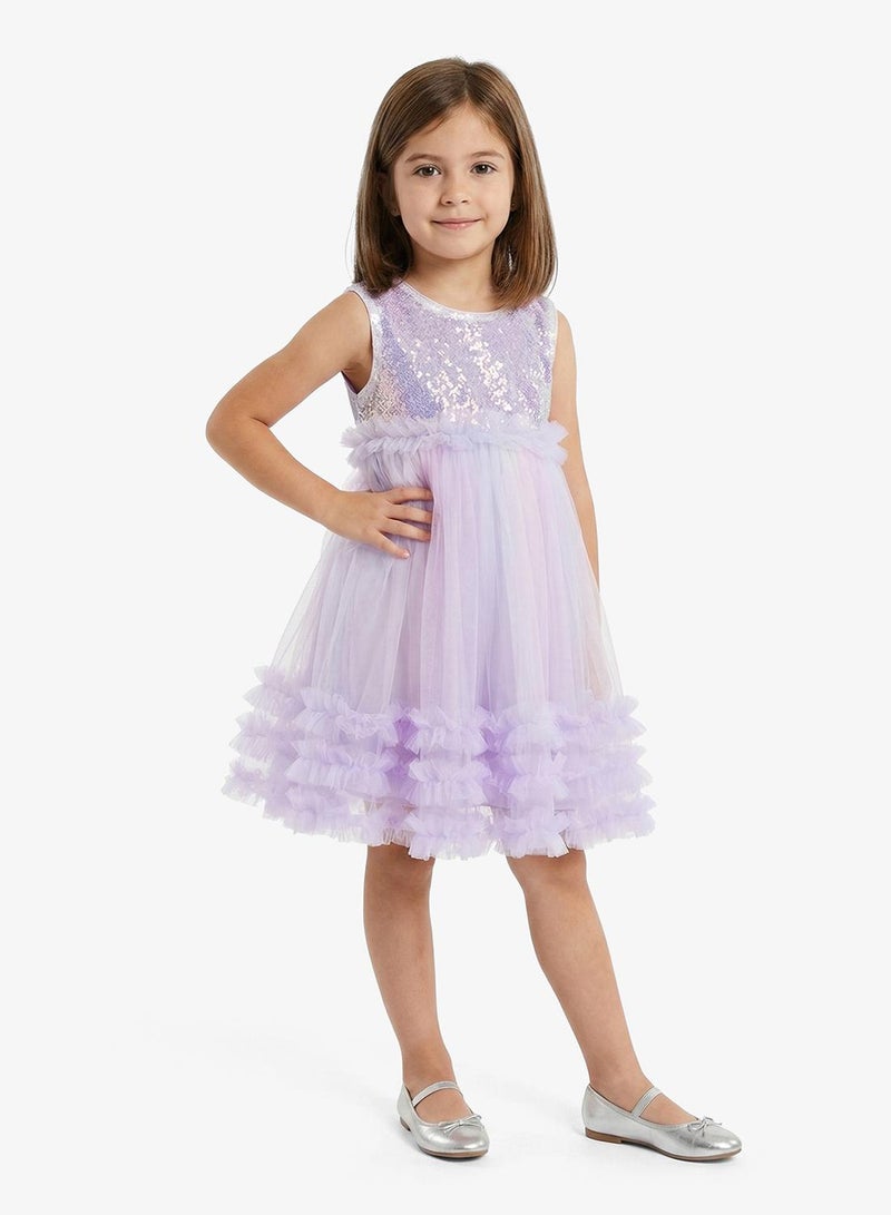 Pinata Sequin Bow Occasion Dress - Image 1