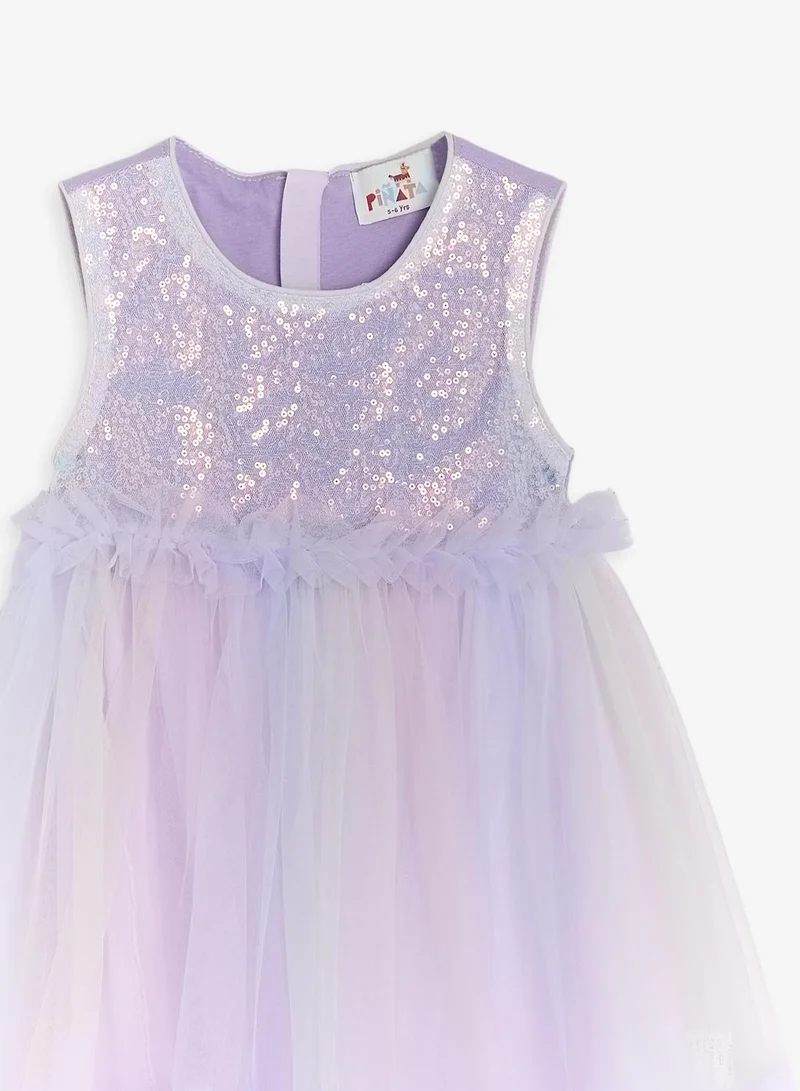 Pinata  Sequin Bow Occasion Dress for Women | Best Price UAE