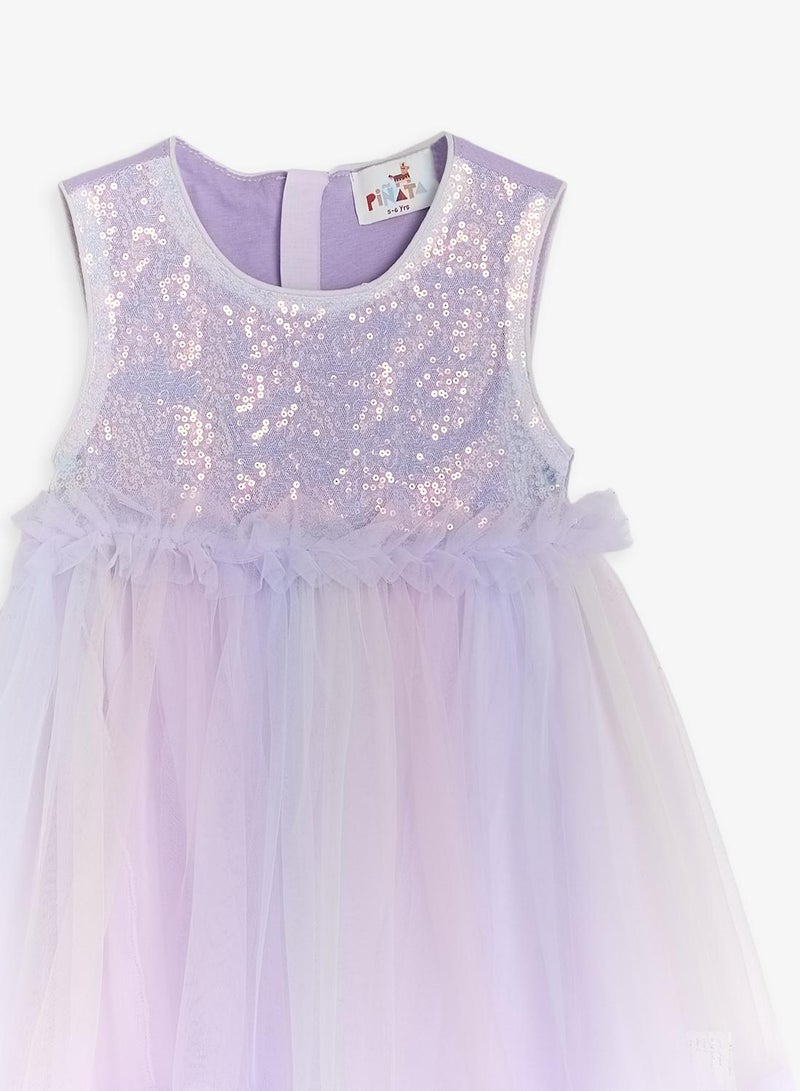 Pinata Sequin Bow Occasion Dress - Image 4