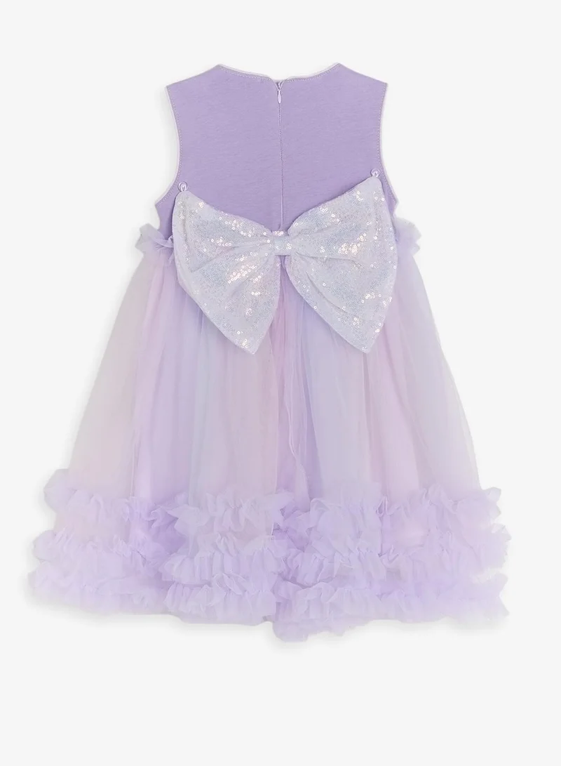 Pinata  Sequin Bow Occasion Dress for Women | Best Price UAE