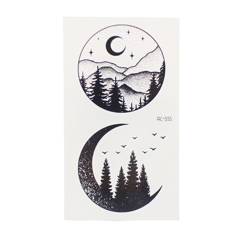Ruikalong Supply New Waterproof Fresh Tattoo Sticker Fashion Trend Beautiful Personality Tattoo Sticker - Image 5