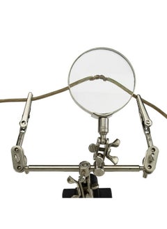 Neiko NEIKO 01902 Adjustable Helping Hand with Magnifying Glass, Third Hand Solder Aid, Soldering Wire Station Stand with Dual Alligator Clips and a Heavy Base, Beading & Jewelry Making Tools, Solder Holder  - Image 5