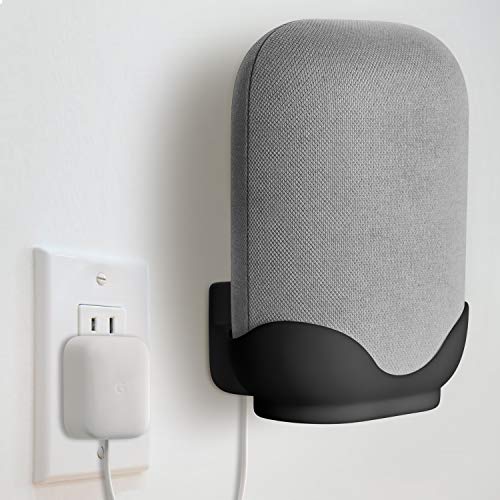 LeongLzt Ouligei Google Nest Audio Speaker Wall Mount/Bracket, in-Built Cable Management System & Easy Installation Speaker Holder Shelf Stand - Elegant & Durable Space Saving Accessory - Image 3