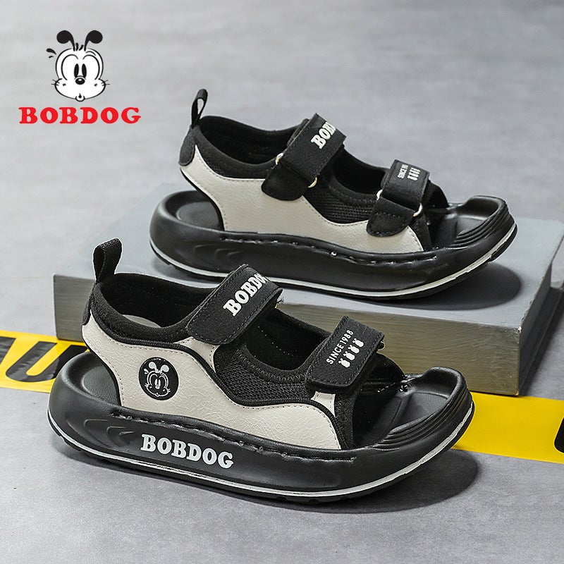 Babudou Boys Sandals Summer Summer Boys Shoes Sports Soft Sole Open Toe Beach Children'S Shoes - Image 3