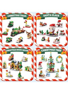 Beauenty 2024 Christmas Building Blocks For Kids,24 Days Countdown Calendars Blind Box-24PC Mini Building Blocks- 6 In 1 Christmas Santa Tree Train House Block Toy Set for 8-12 Kids Gifts - pzsku/Z02CFBFC0C9D683592454Z/45/_/1732144572/0fd5c908-fac4-4d77-9931-82c1a8cec963