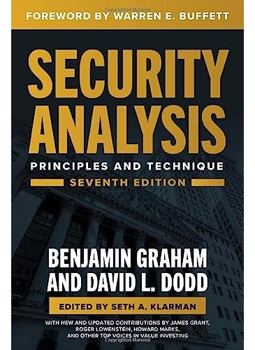 Security Analysis Seventh Edition Principles And Techniques