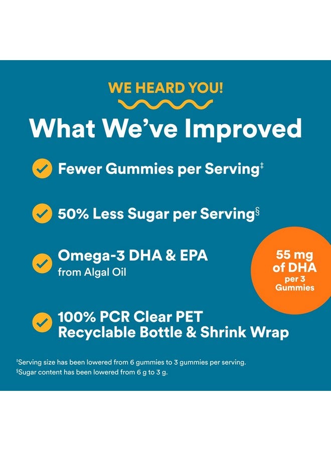 SmartyPants SmartyPants Men's Multivitamin Gummies - Improved Formula: Omega 3 (DHA/EPA), Methylfolate, Vitamin D3, C, Vitamin B12, B6, Vitamin A, K, Zinc & Selenium, Gluten Free, 90 Count (30 Day Supply) - Image 3
