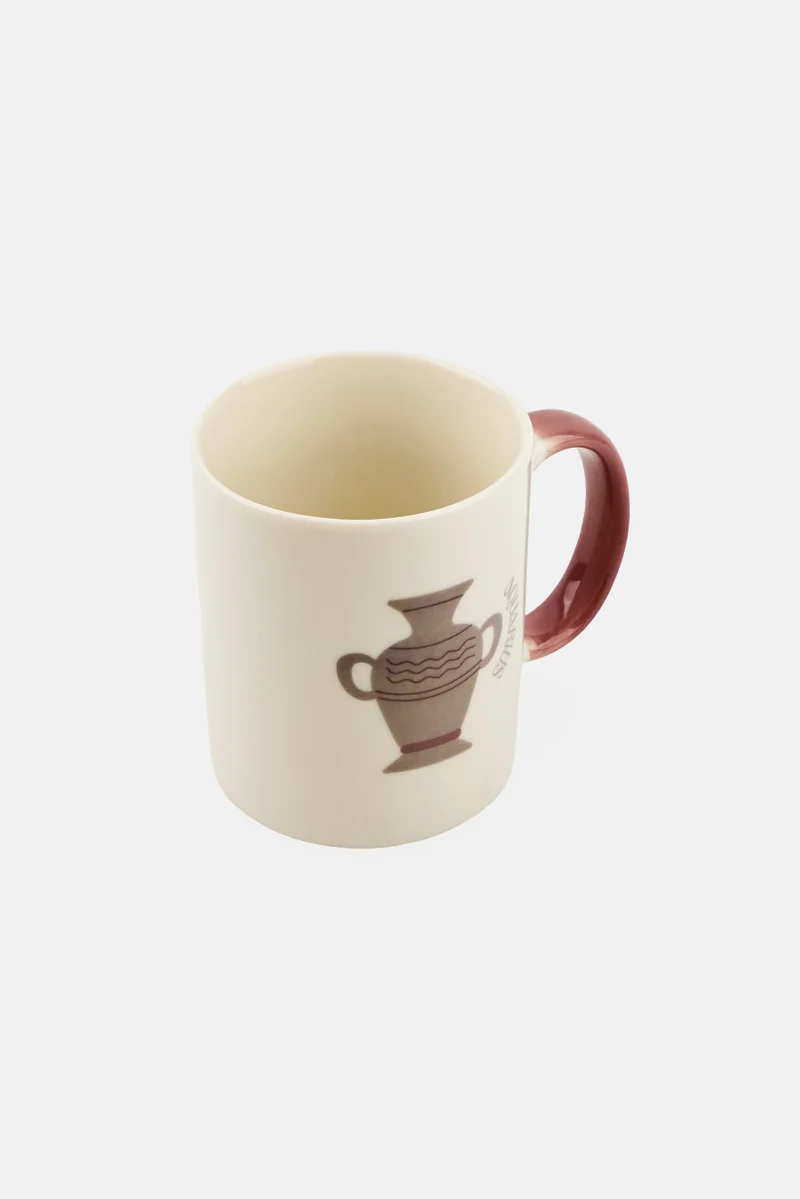Muy Mucho Ceramic Coffee Mug 330 ml, Cream