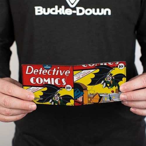 Buckle Down Buckle-Down Bifold Wallet Batman - Image 4