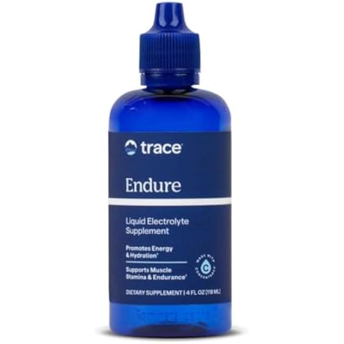 Trace Minerals Endure - Mineral Absorption Supplement - Electrolyte Supplement to Aid Hydration & Healthy Energy - Performance Support with Magnesium & Chloride - Vegan - 4 fl oz (48 Servings) - Image 1