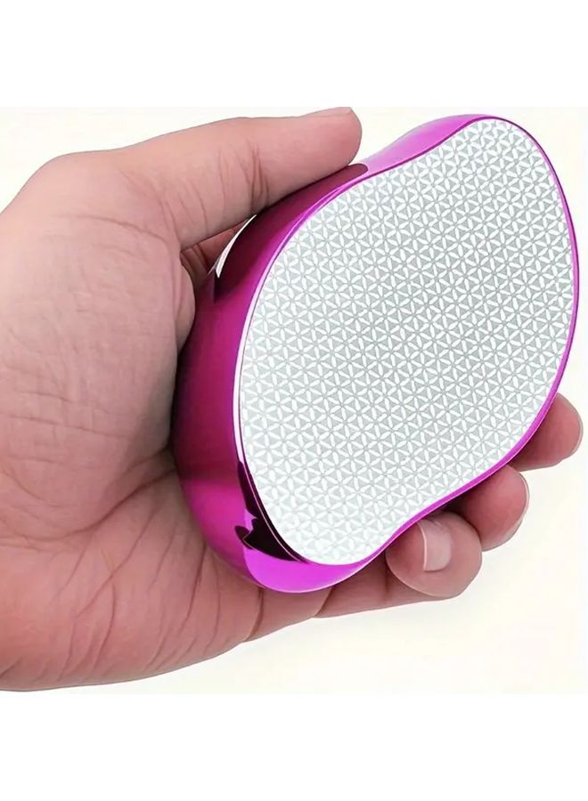 Reusable Crystal Hair Removal Tool Pink Painless Exfoliation For Back Arms Legs - Image 2